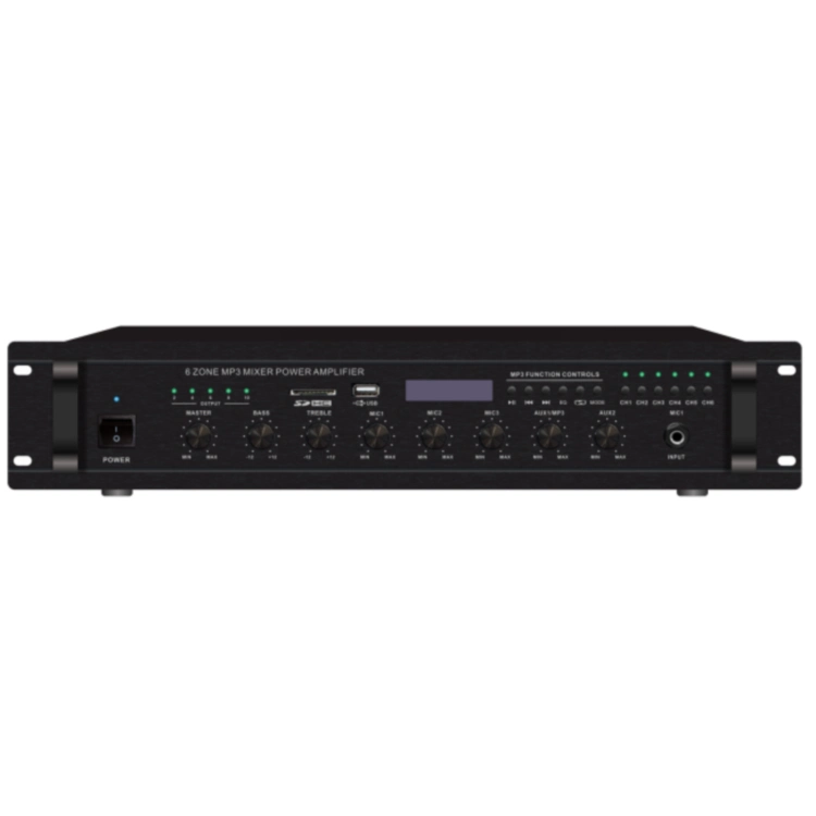 19&rdquor; Rack Mount Type CD/DVD Player with MP3&amp; USB Amplifier