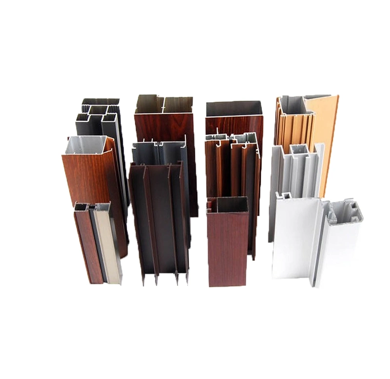 6063 T5 Powder Coating/Oxidation/Electrophoresis Aluminum Extrusion Profiles for Door/Window/Curtain Wall/Construction/Decoration/Industrial