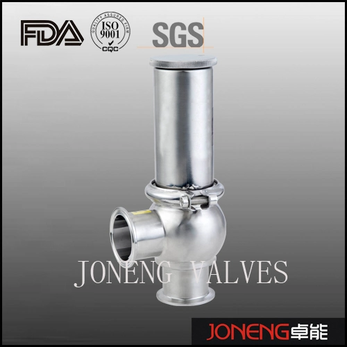 China Stainless Steel Pneumatic Sanitary Safety Valve Relief Valve (JN-SV1001)