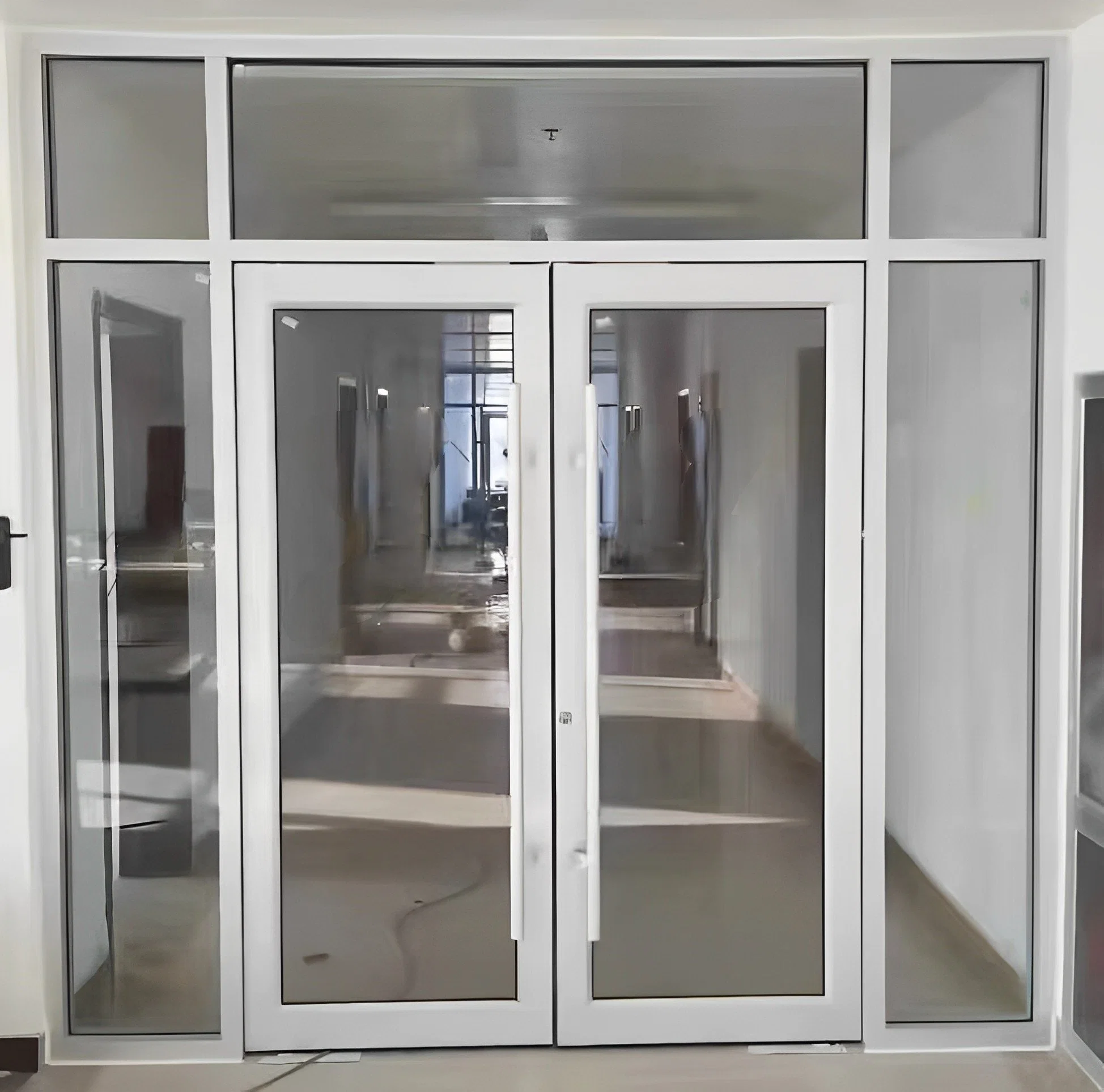 Sliding Door Hollow Glass Intelligent Interior Silent Door Aluminum Glass Sliding Door