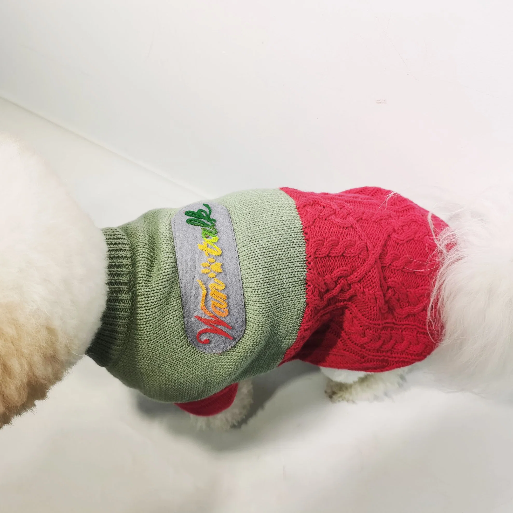 2023 Dog Clothes Design Quality Pet Dog Jumpers Knitting Pup Sweaters