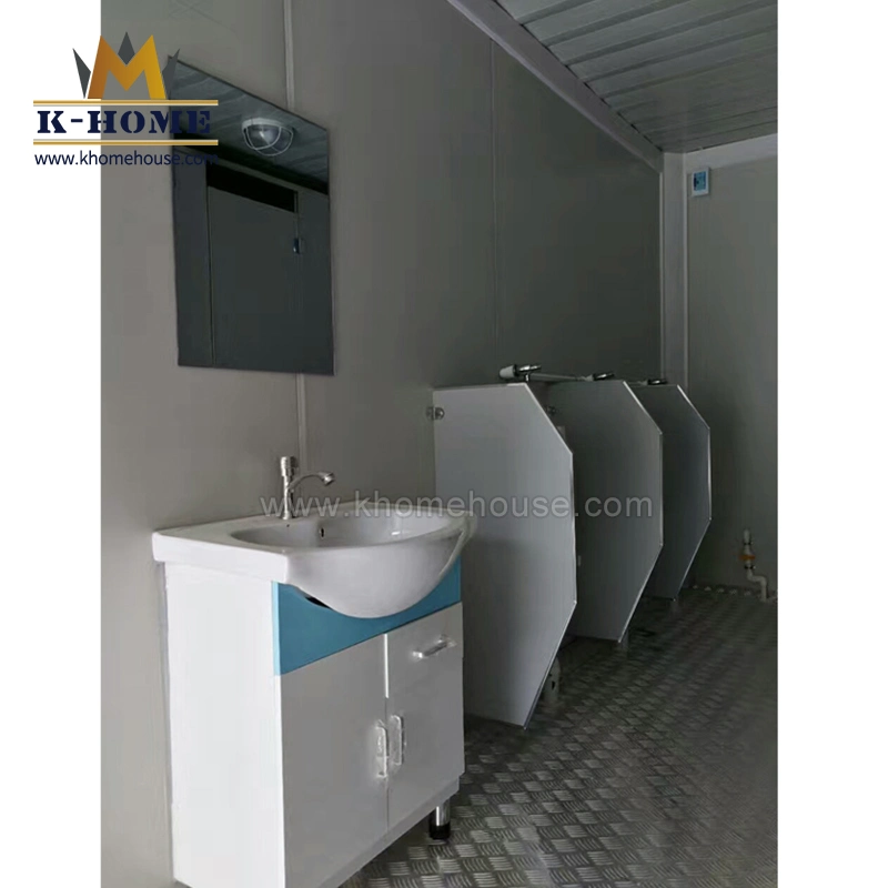 Temporary Portable Public Ablution Block Container Toilet on Building Sites