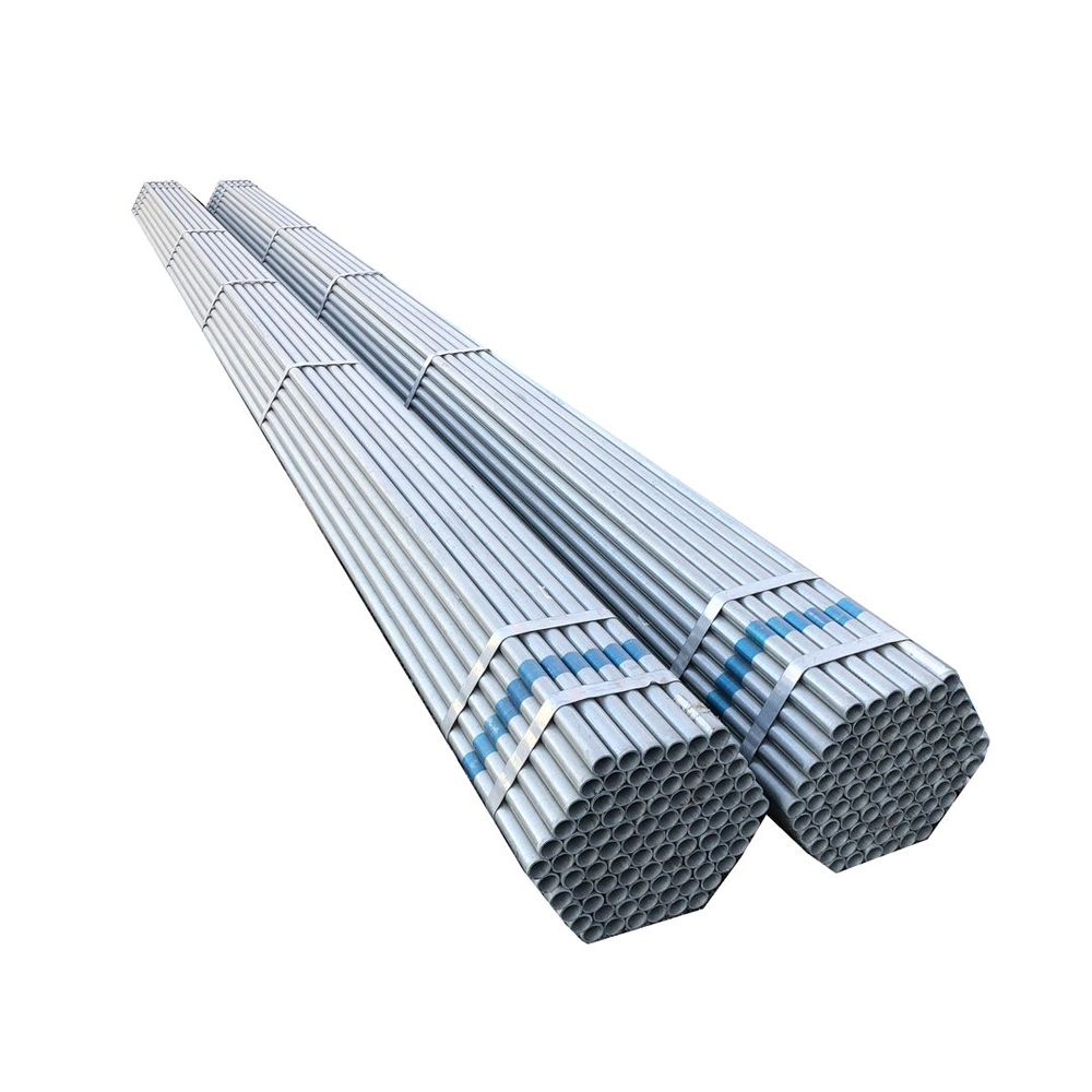 Building Material Hot DIP Galvanized Pipe Carbon Steel Gi Round Tube