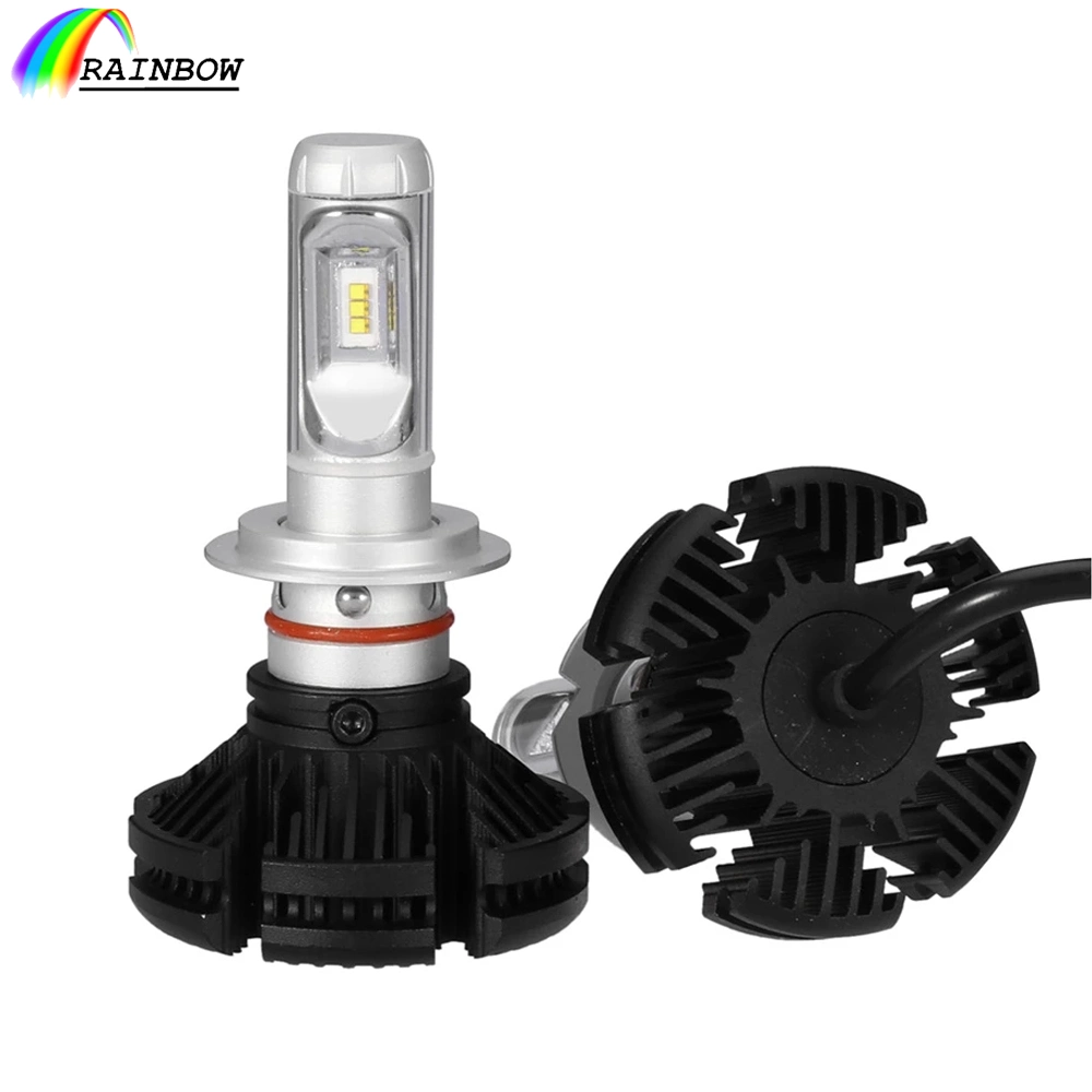 Auto Super brillante pieza de repuesto X3 H1 H3 H4 H7 H11 H13 9006 9005 los faros de luz de coche Faro de luz LED Bombillas halógenas iluminación de techo lámpara LED