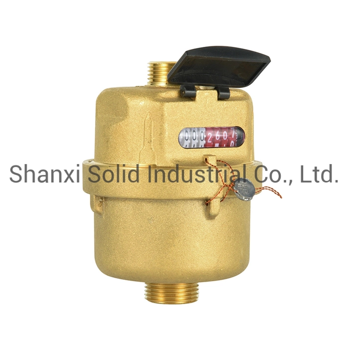 Class C Manufacturer Brass Volumetric Type Rotary Piston Cold Water Meter Manufacturer