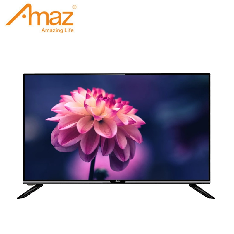 Amaz OEM Brand High quality/High cost performance  55 بوصة Smart TV مزدوج تلفزيون مع موسيقى الزجاج المقسّى مع DVB-T2/S2