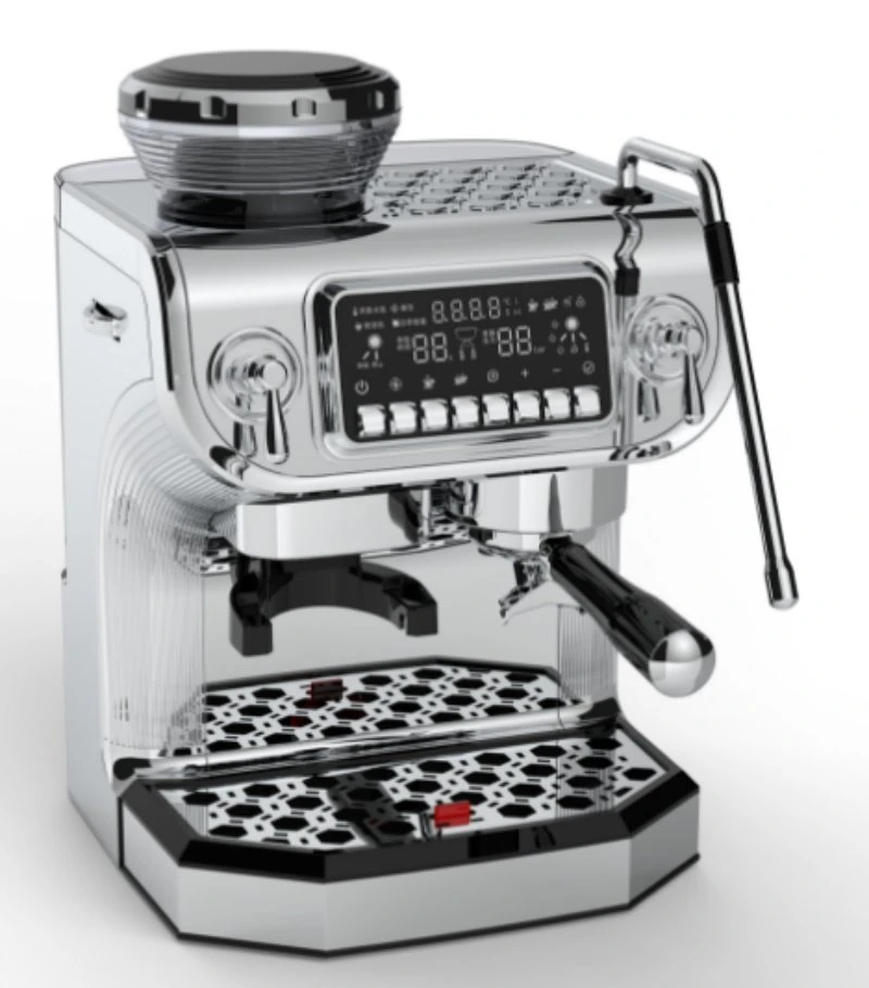 Electric Coffee Maker with Grinder Function