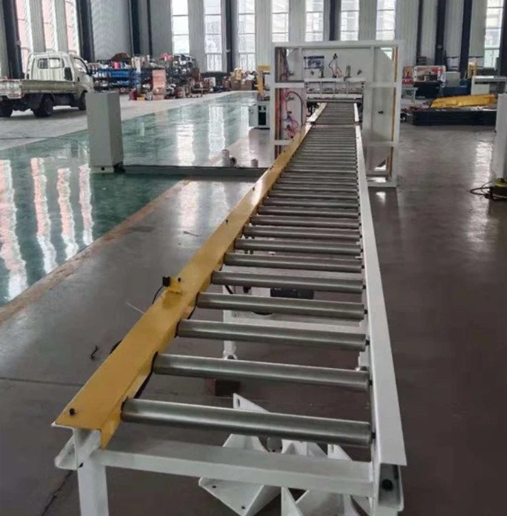 High Quality Intelligent Online Fully Automatic Pallet Wrapping Machine with Slewing Ring Turntable