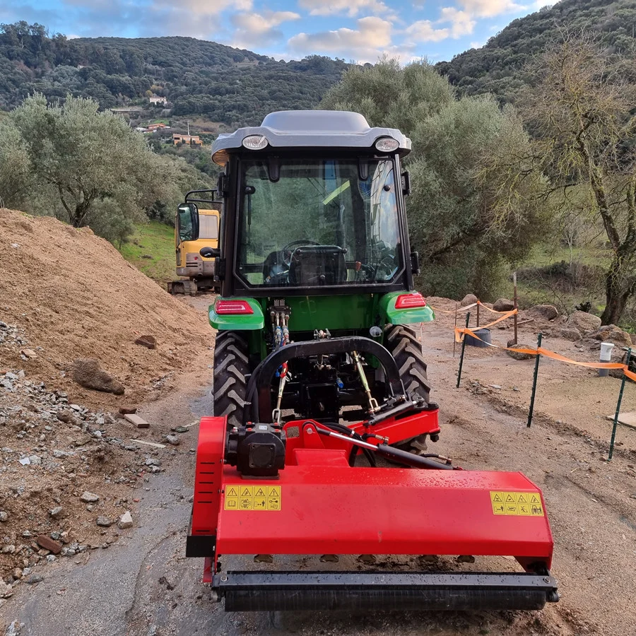 Tractores Agrícolas implementos Popular Cortadora de Césped de desplazamiento lateral de la cortadora de césped