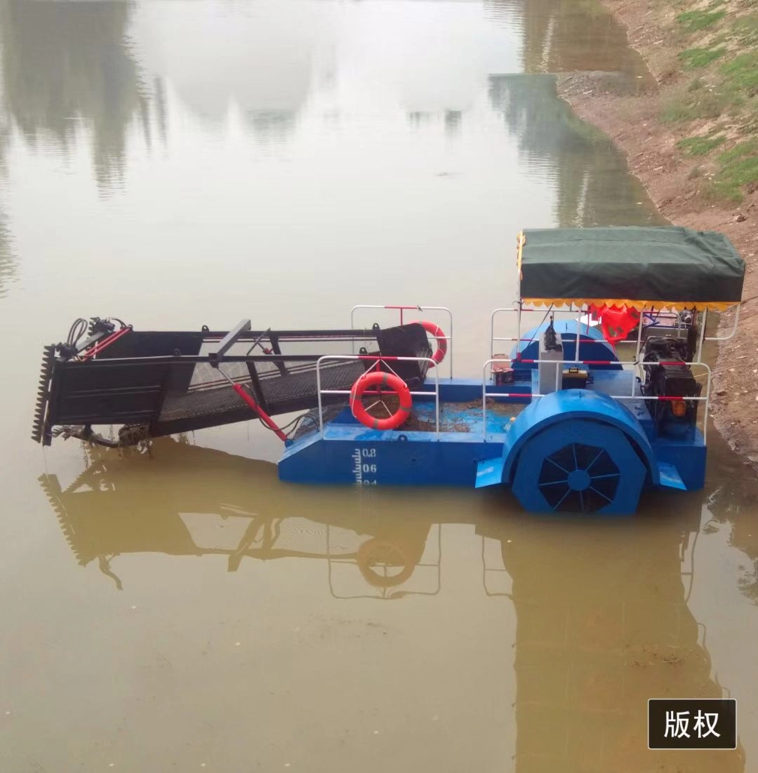 Keda Water Hyacinth Aquatic Weed Harvester Machine for Cleaning River Lake Reservoir