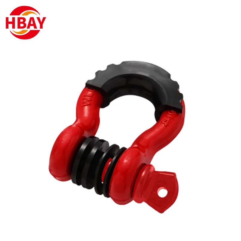 Silver Steel Weifeng Bulk with Label in Carton and Pallet Bow Shackle