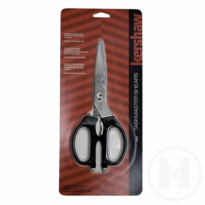 Kershaw Taskmaster Shears 1120 1121 Stainless Steel Blade Features Nutcracker Bottle Opener Bone Socket Two Screwdri Multi-Function Scissors