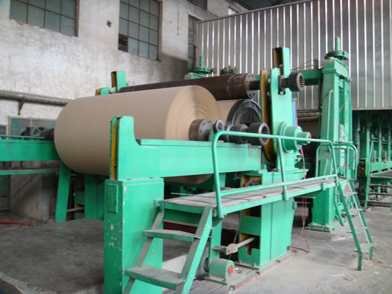 Production Line of 1760mm Corrugated Cardboard Paper Machinery, Craft Paper Plant Mill Made in China