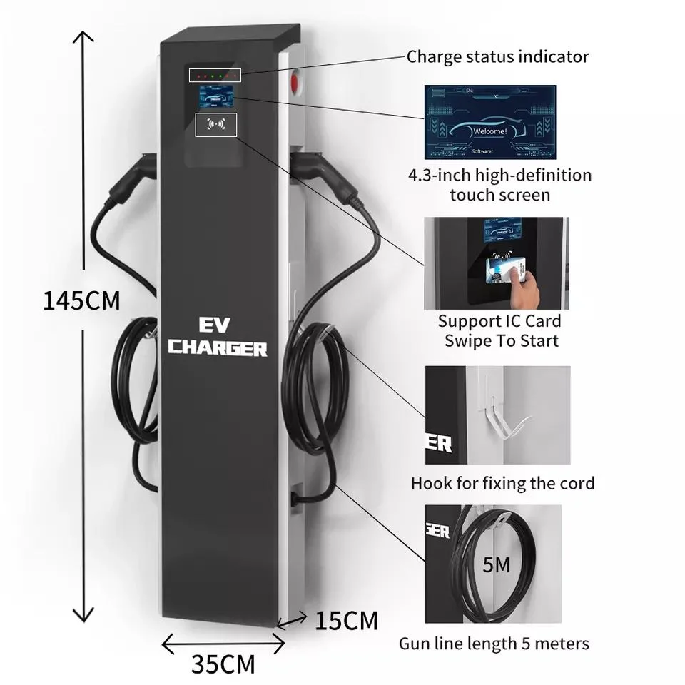 Système de chargeur de secours électrique portable 20 kw 30 kw 40 kw 50 kw avec Batterie