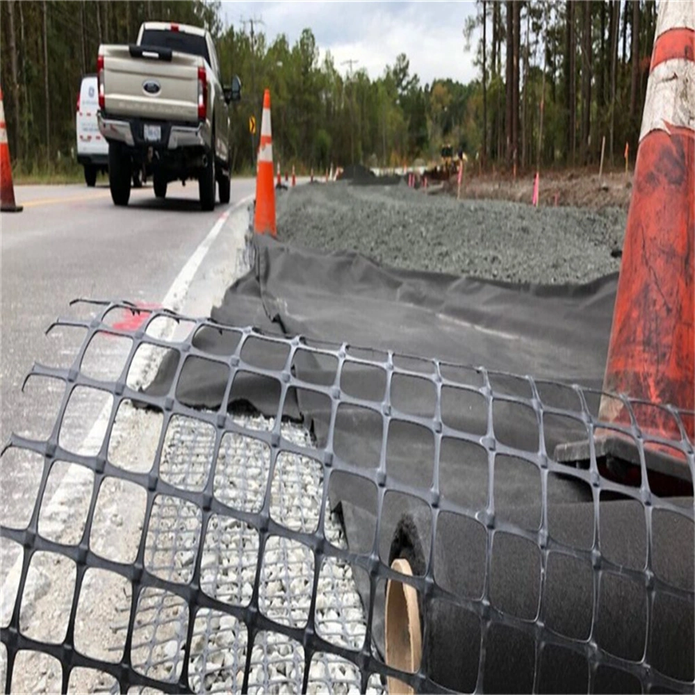 Biaxial Plastic Geogrid Stitched Anticrack Geogrid for Asphalt Pavement