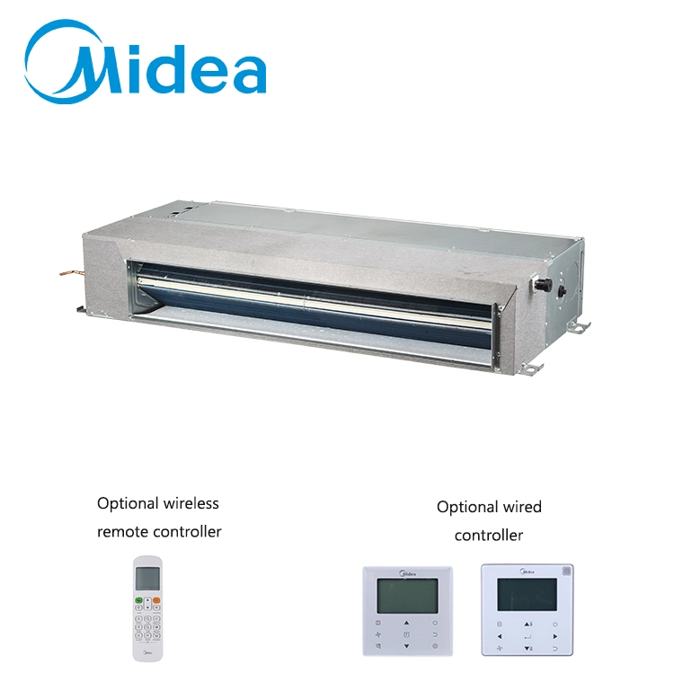 Sistemas de HVAC inteligente Midea 9600BTU Comfort con conducto de bomba de calor Tipo VRF Aire acondicionado sistema AC para Apartamento