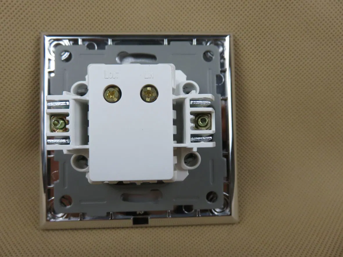 European standard TUV CE CB certified Aluminum dimmer light switch