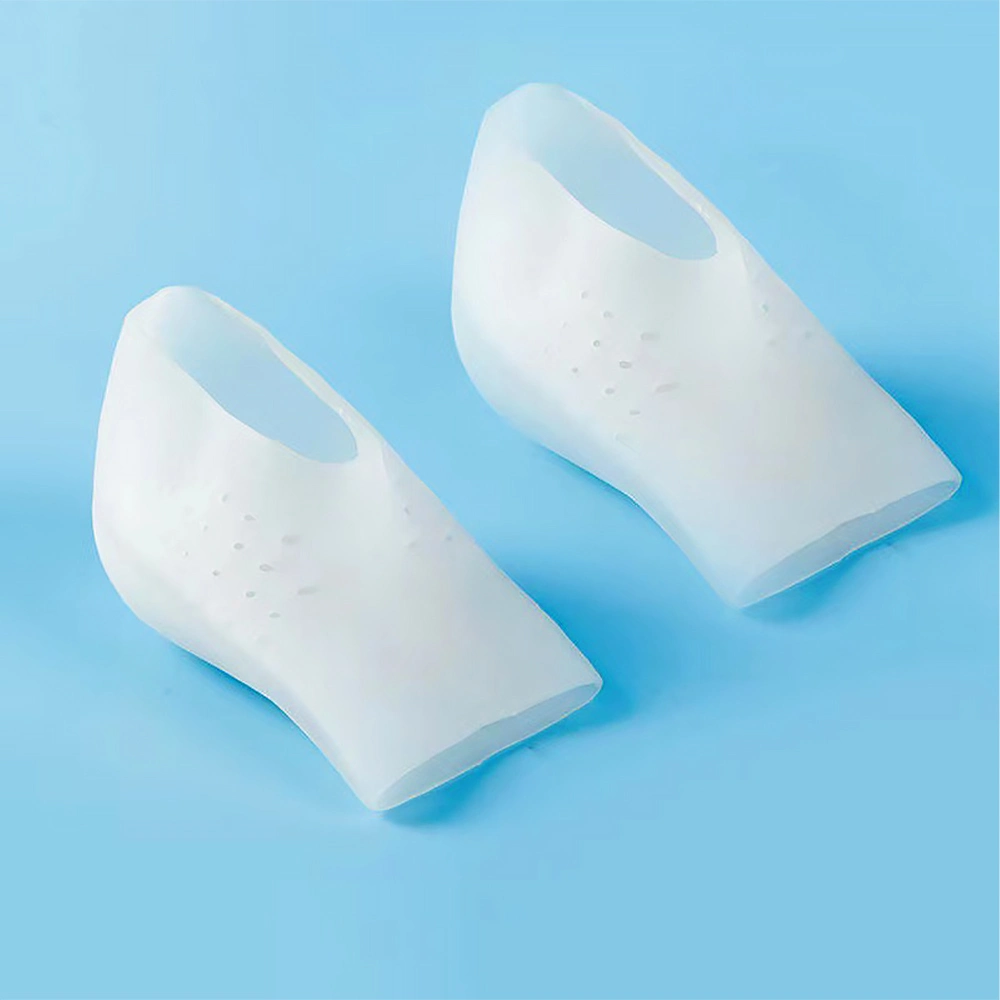 Silicone Gel Soft Heel Sock Protector Foot Care with Anti Slip Cushion Pad