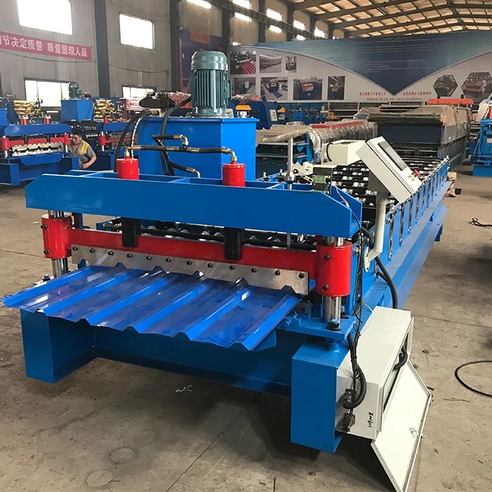 All New Building Metal Materials Machine Single Layer Ibr Roof Panel Tile Cold Roll Form Making Machine Automatic Brick Making Machine Tile Cutting Machine