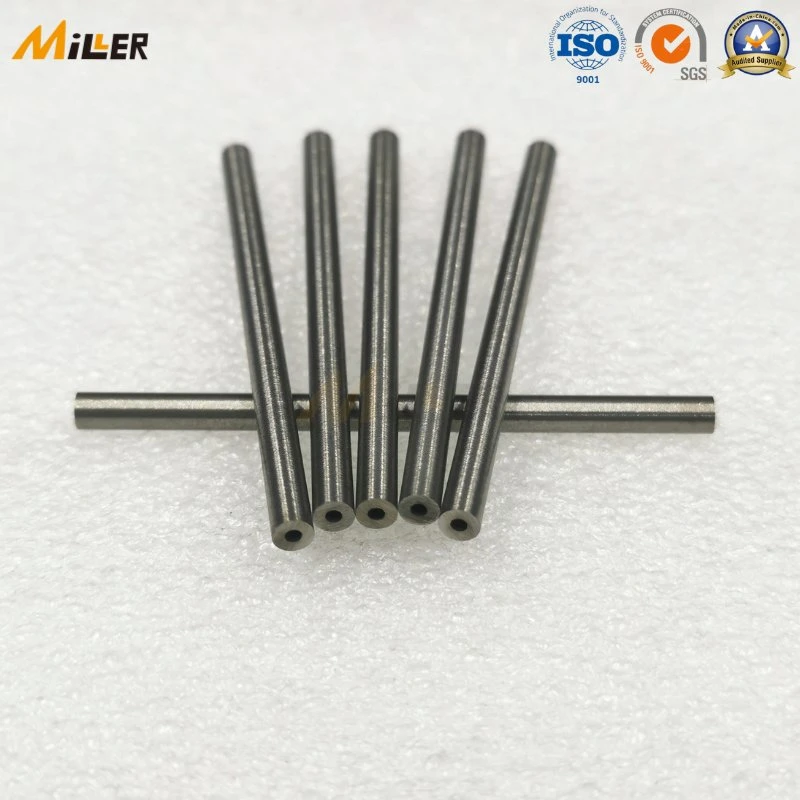 One Straight Hole Tungsten Carvbide Round Rod Polished with High Modulus of Elasticity