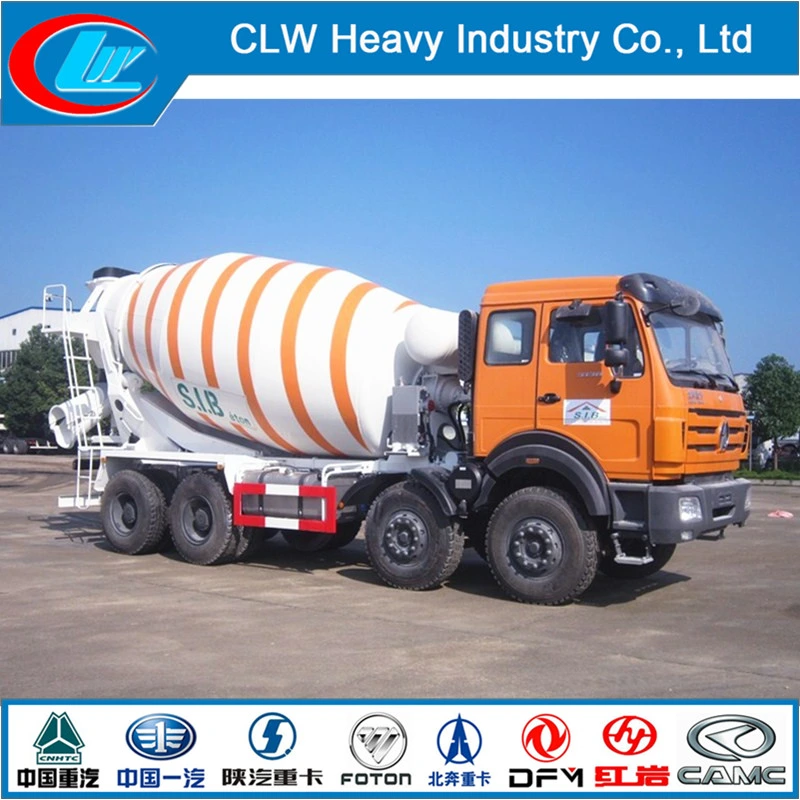 North Benz Manufacturer G10V Mobile Concrete Mixer 10m3 Concrete Mixing Truck Price