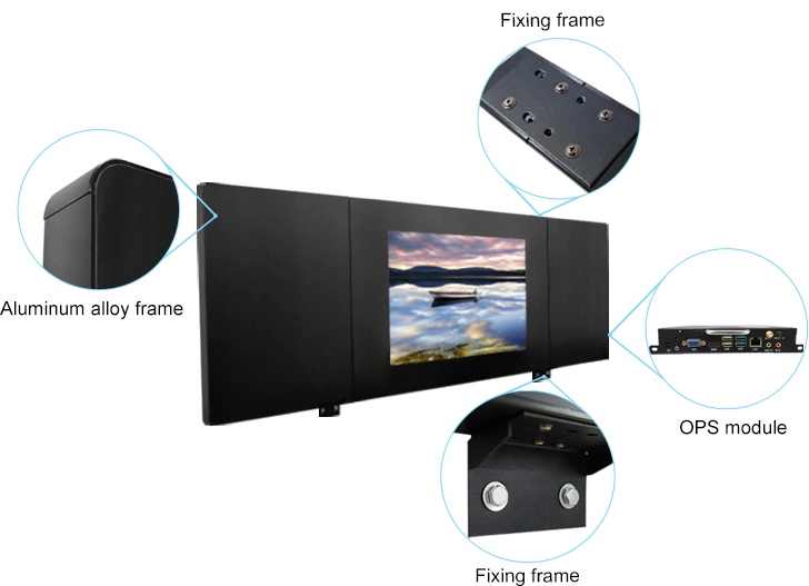 LED digital interactivo electrónico inteligente de Nano de 4K pizarra inteligente