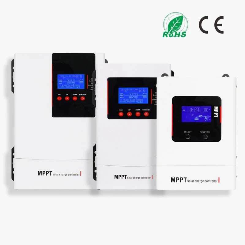 MPPT 40 A 60 A 80A 100un panel solar regulador MPPT Controlador de carga Controlador solar con WiFi APP