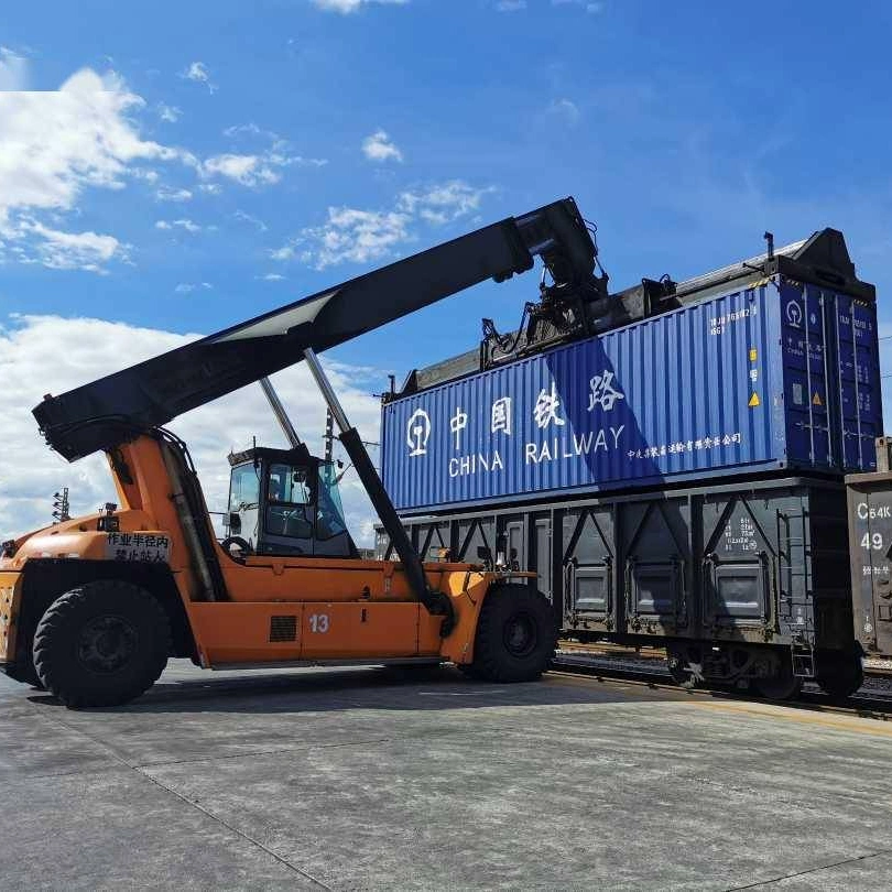 Door to Door Service Shenzhen Freight Forwarder with Lowest Shipping Cost to Spain Italy Netherlands by Railway Cargo DDP Shipping