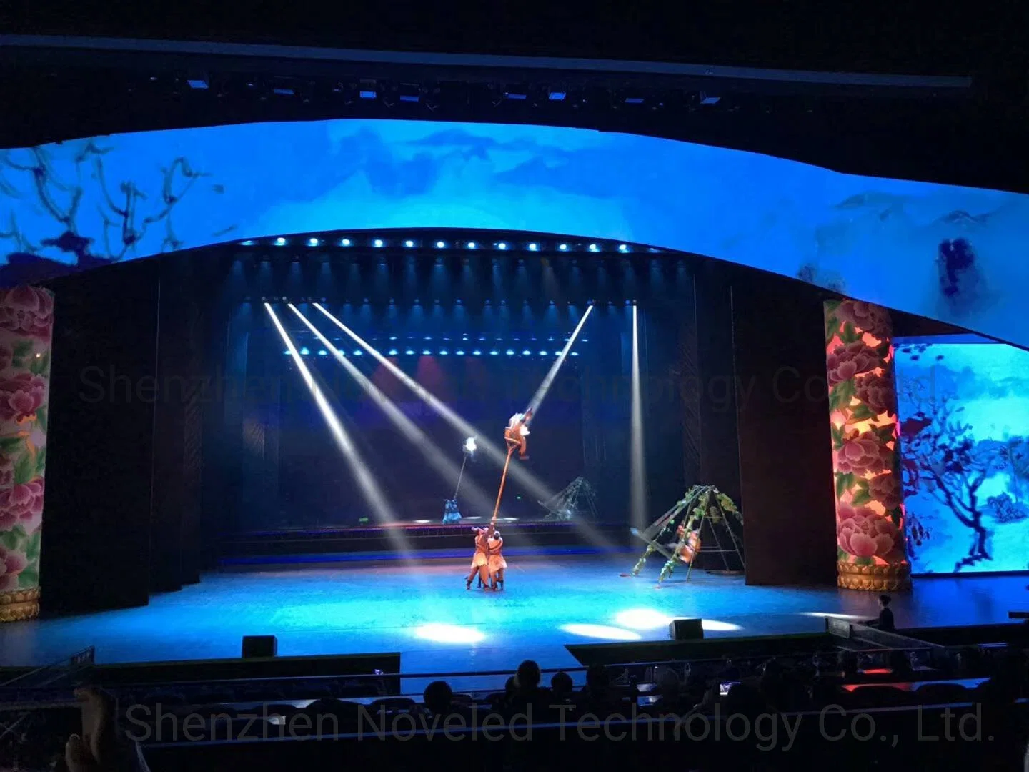 Outdoor Full Color Installation Light and Ultra Thin 500*500mm / 500*1000mm Stage Rental LED Display Screen Digital Signage and Displays