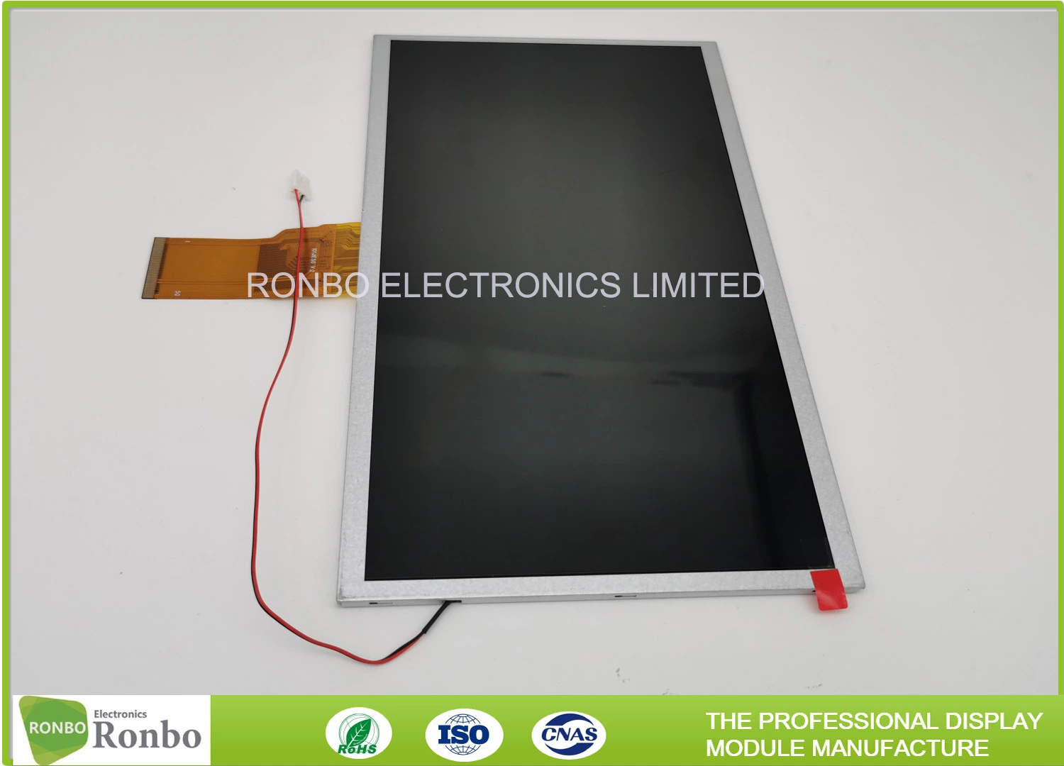 Customized 10.1 Inch 1024X600 RGB 50pin Interface 66mm FPC Length Industrial TFT LCD Panel