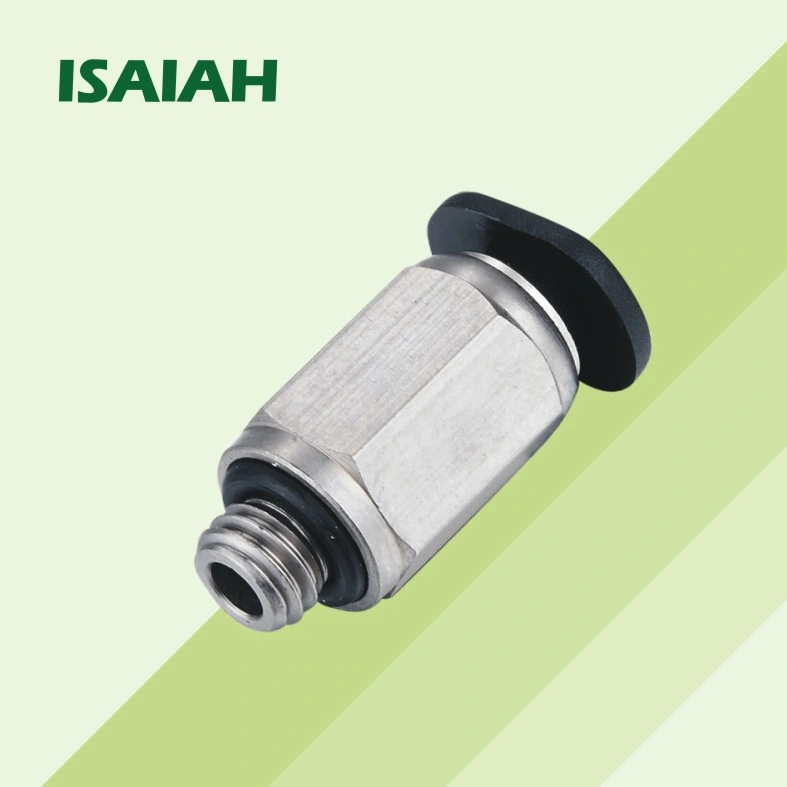 Air Connecting One Touch Mini Quick Male Thread Pneumatic Fitting