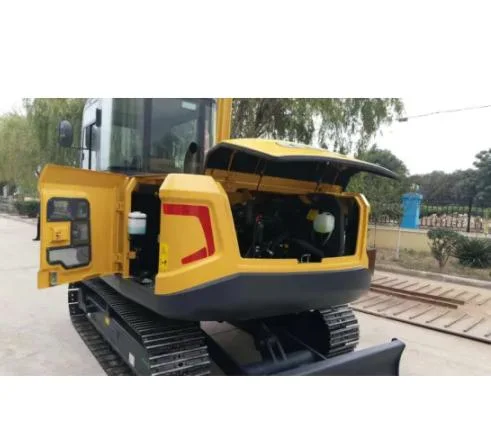 Hq80-9 (8t) Crawler Backhoe Excavator for Sale Hydraulic Excavator