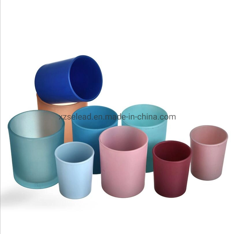 Hot Sale Candle Holder Glass Cup for Candle with Lid