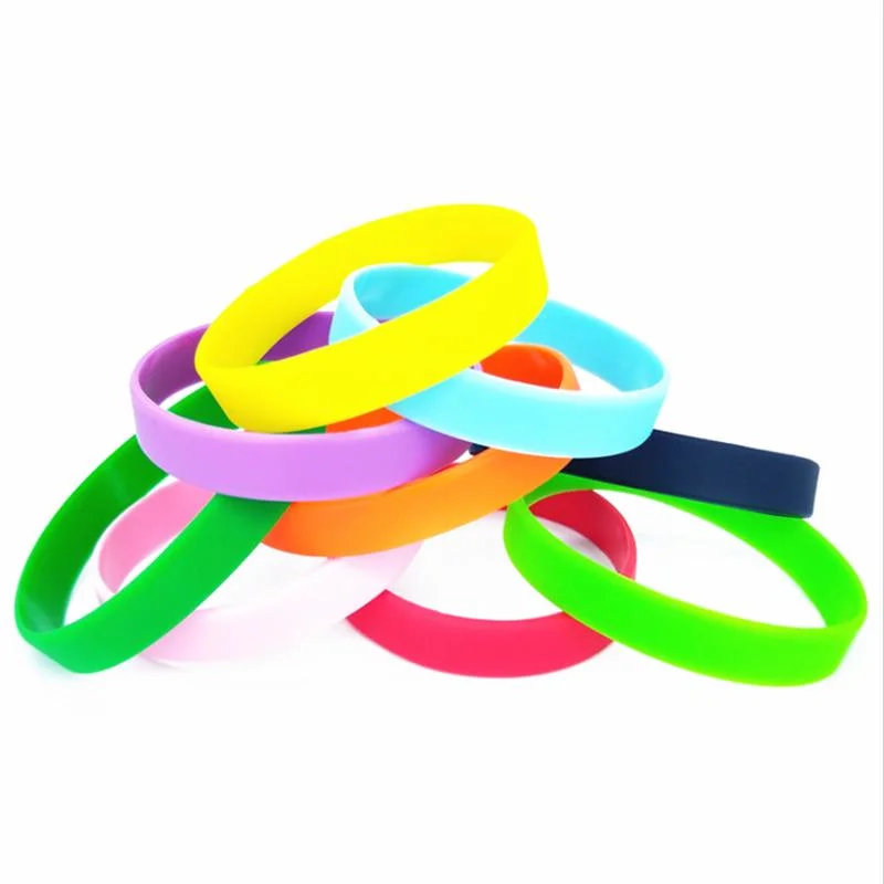 Multi-Pack Rubber Wristbands Bracelets for Events Rubber Bands Party