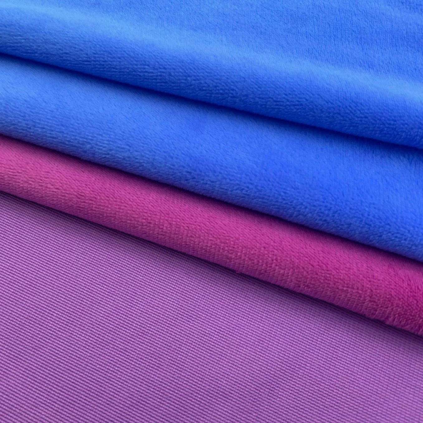 Outlet 100 Polyester Crystal Super Soft Velvet Fabric for Pajamas/Crystal Velour Fabric for Plush Toys/Pillow/Blankets/Sofa