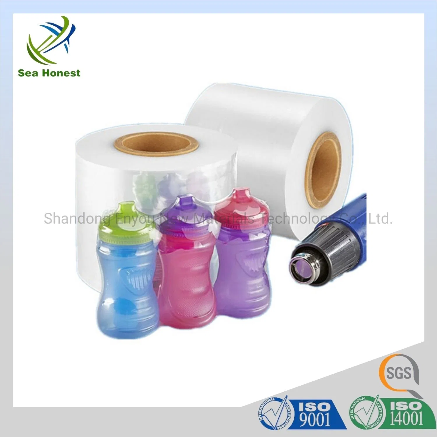 High quality/High cost performance  Blow Molding and Cast PVC PETG Shrink Film for Sleeve Label Printing