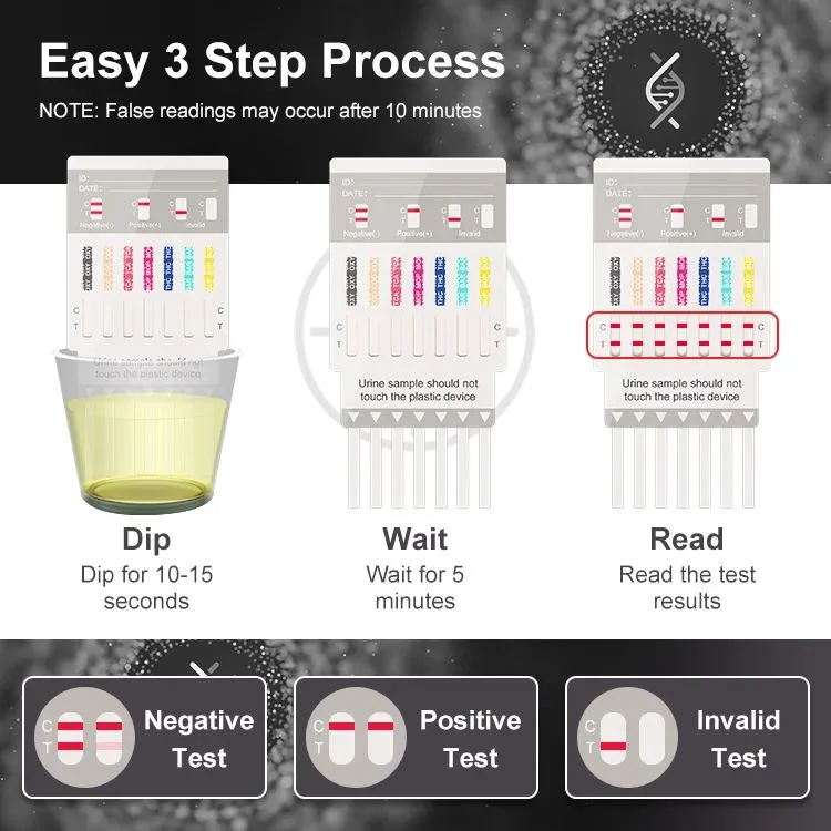 Dispositivo de teste One Step Drug of Abuse