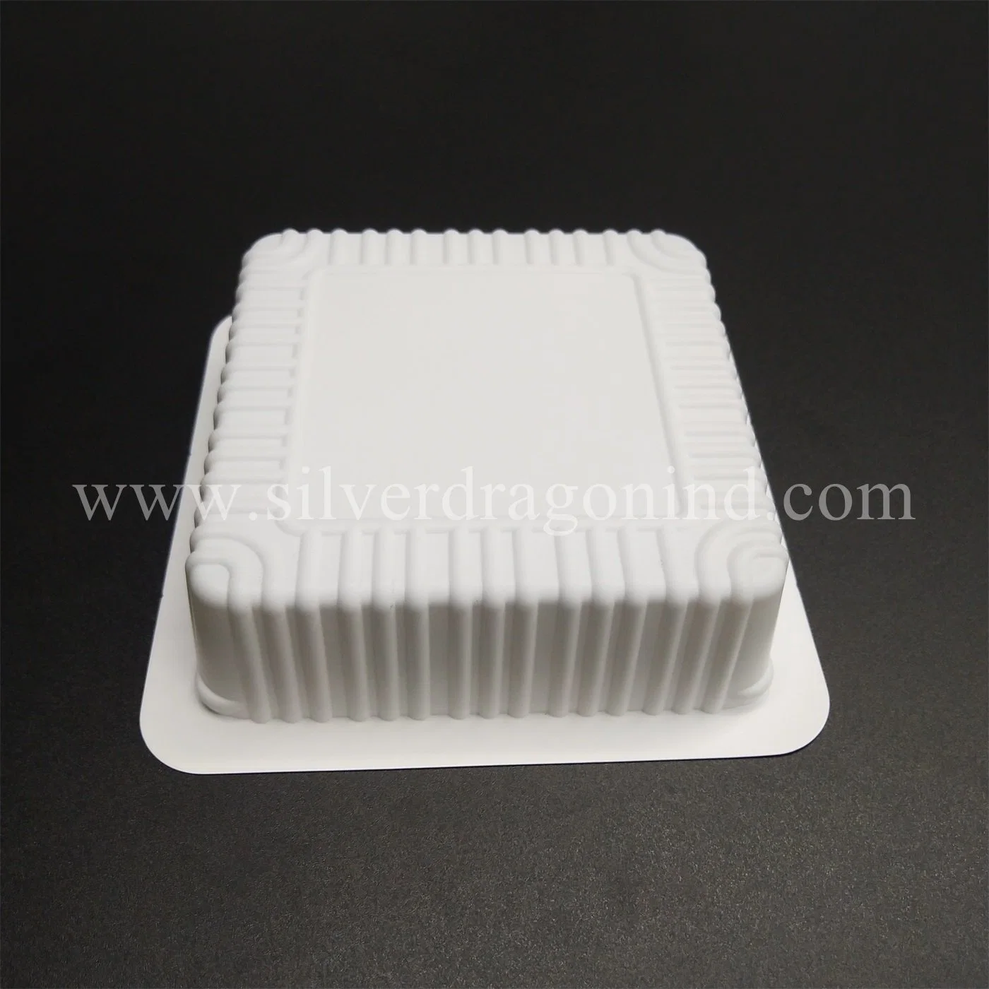 Custom White/Clear PP Plastic Tofu Tray, Tofu/Food Packing Tray