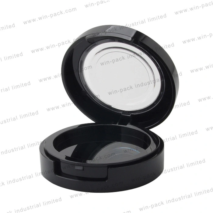 75 * 30mm 10g Runde Form Custom Matte Black leer Make-up Compact Fall für Hautpflege Kosmetik Verpackung Lippenstift
