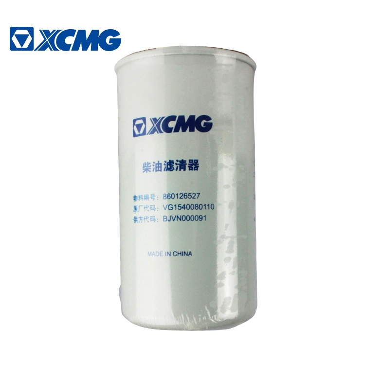 XCMG oficial de grúa de camión hidráulico original filtro de combustible diésel 860126527 Para la venta