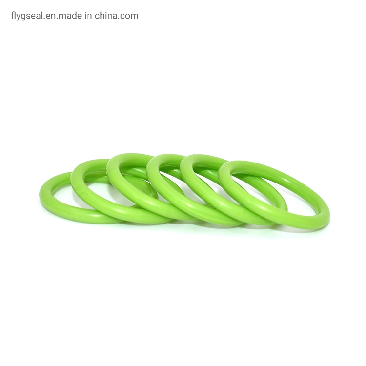 Factory Rubber Seal Customized Size Colored Green EPDM O Ring