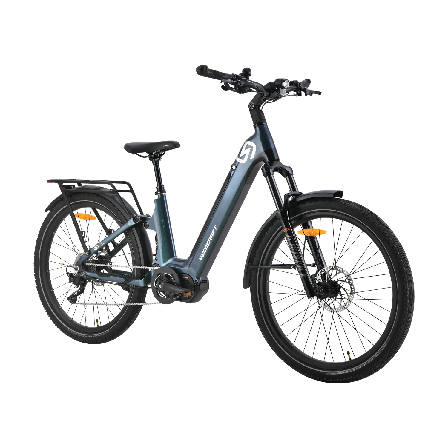 Artemis MID-Motor 27.5" 48W 250 Вт ЖК дисплей электрический SUV E-Bike