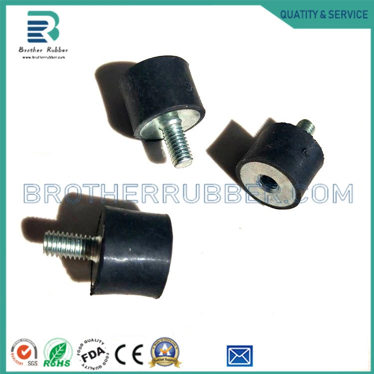 M5 M6 M7 M8 Screw Mount Foot Rubber Mounting Feet with Stud