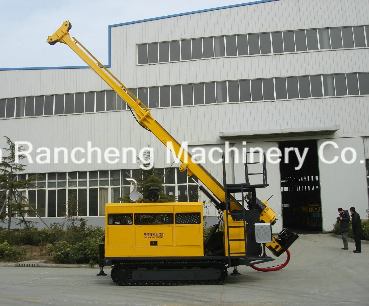 300m500m700m1000mhydraulic Rotary Drilling Rig/ Diamond Core Drilling Machine with 132kw Diesel Engine