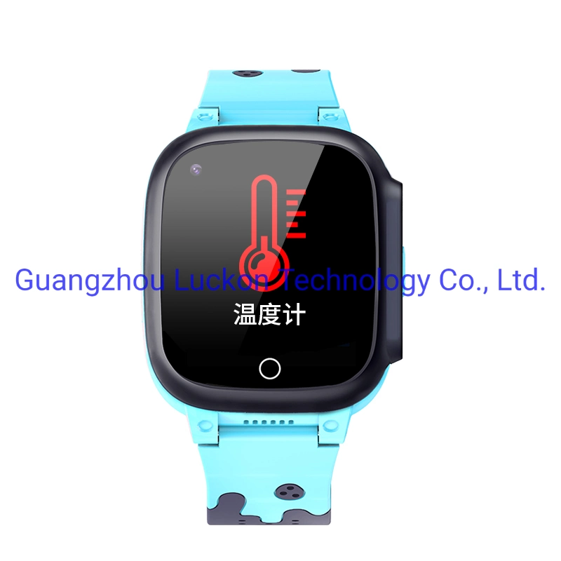 Wasserdichte GPS LBS WiFi Ortungsthermometer 4G Smart Watch Kamera Touchscreen-Watch Phone für Kinder Kinder Fabrik OEM ODM