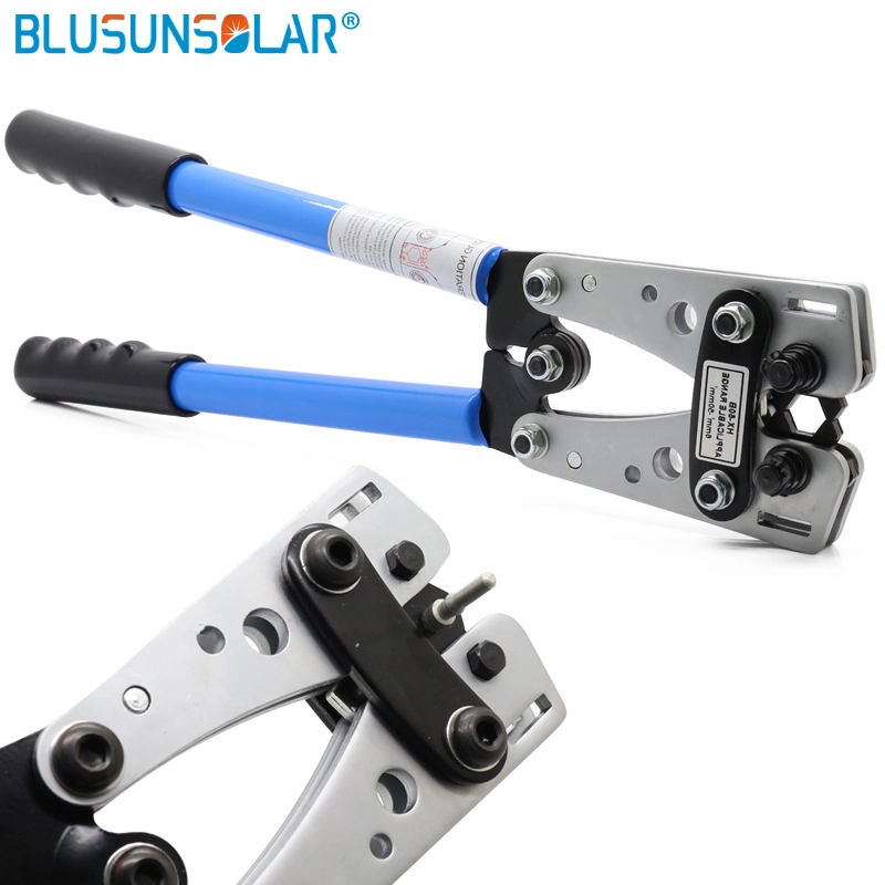 Mc4 Hand Crimping Tool for Mc4 Connector Solar Cable 10mm2 PV Wire Crimper Pliers for DIY Solar Power System