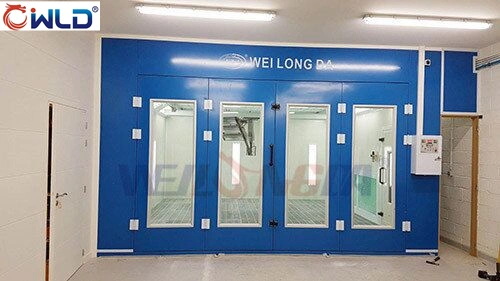 Wld-F Furniture Paint Booth Spray Booth Paint Booth Paint Oven Woodworking Painting Cabin Painting Room with Heating System Baking Function CE Approved