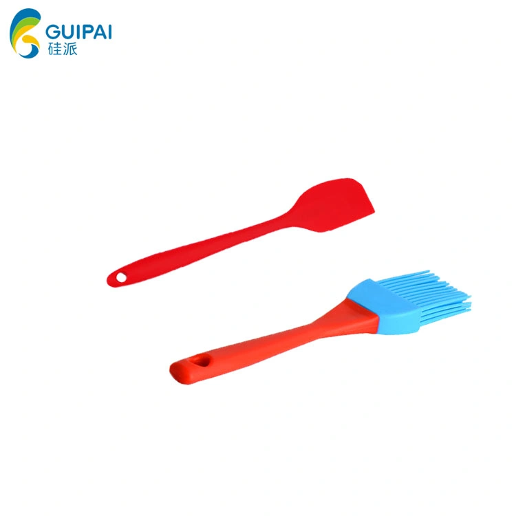 Outils de cuisine pour la pâtisserie Cuillère en silicone pour la cuisine Spatule à gâteau pour la pâtisserie