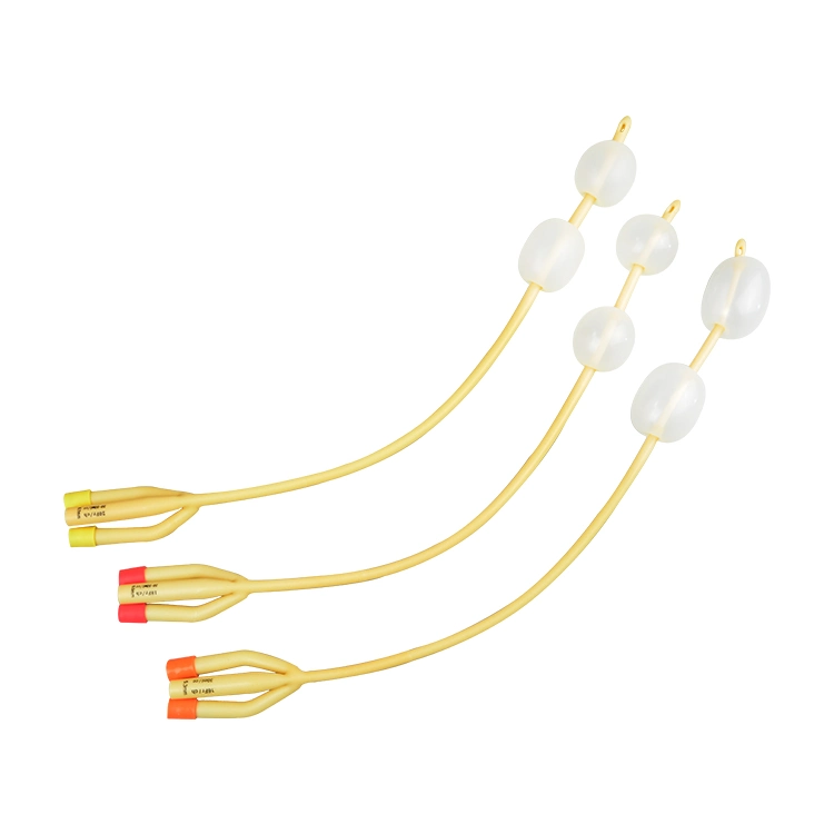 Urinary Catheter 3 Way Double Balloons Foley Catheter