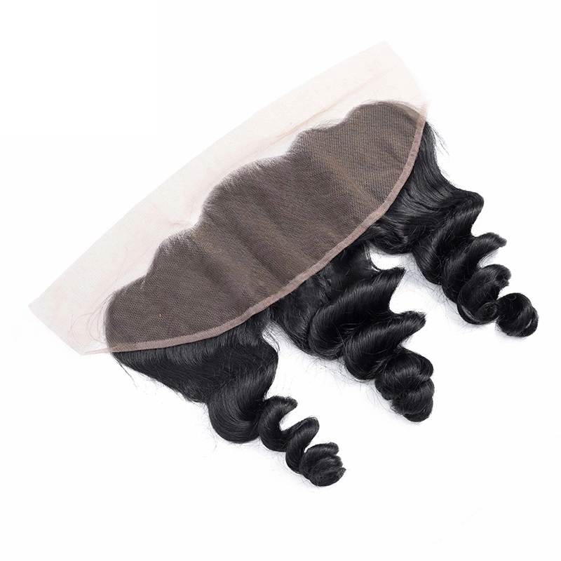 Dropshipping Großhandel/Lieferant Schweizer Frontale Loose Wave 100% Remy Human Hair